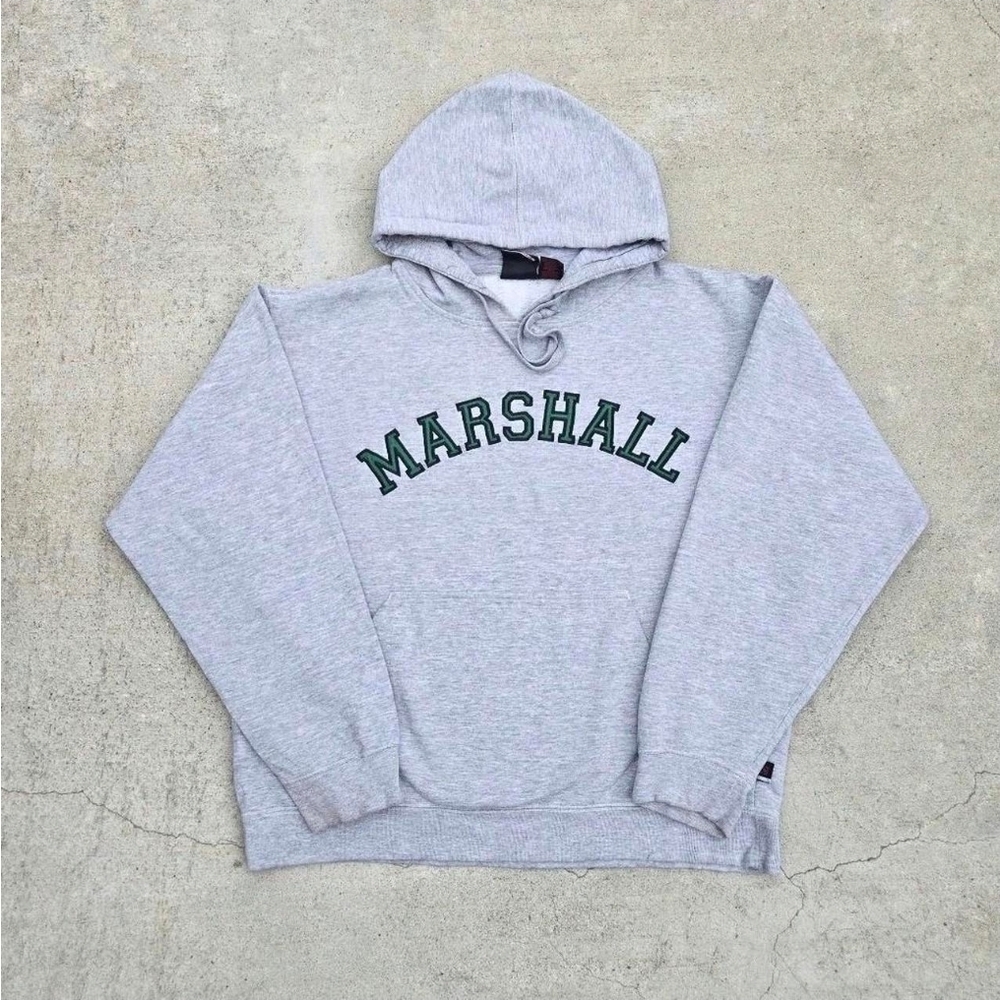 Marshall Gray Collegiate Hoodie Sweatshirt
